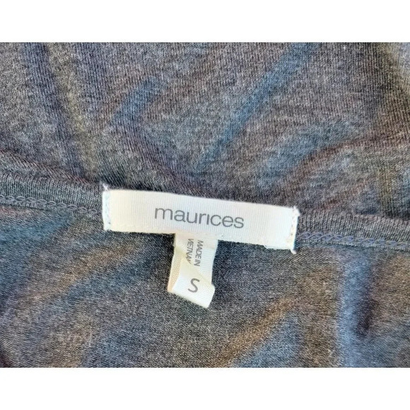 Maurices women's beaded v-neck Floral long sleeve Blouse - small - Picture 5 of 9